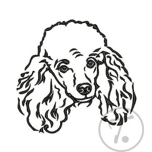 Dog Embroidery design Poodle. Dogs embroidery in 4 size. Pet design. Small House dogs. Dogs design. Machine Embroidery Digital Pattern
