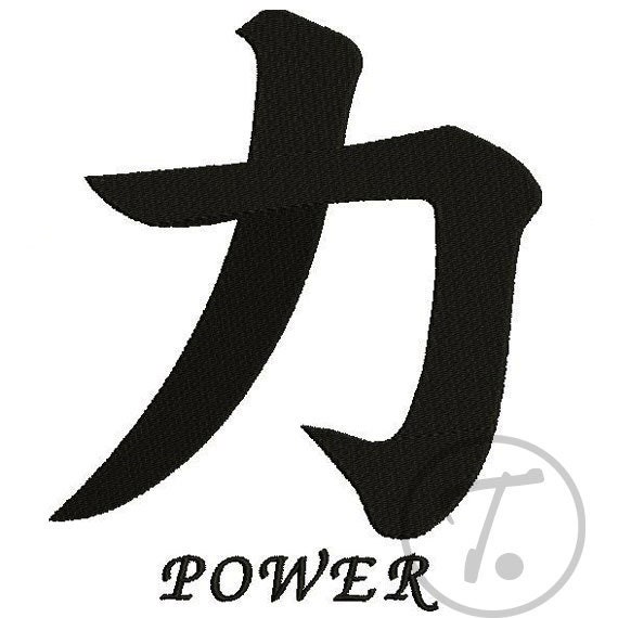 Chinese Symbol For Strength And Power