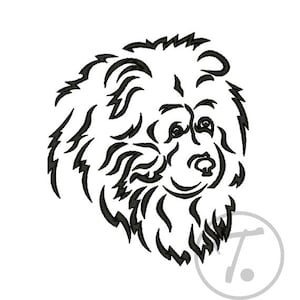 Chow Chow dog embroidery design. 4 size Dogs embroidery design. Pet design. Watchdog Medium size dogs. Machine Embroidery Digital Pattern