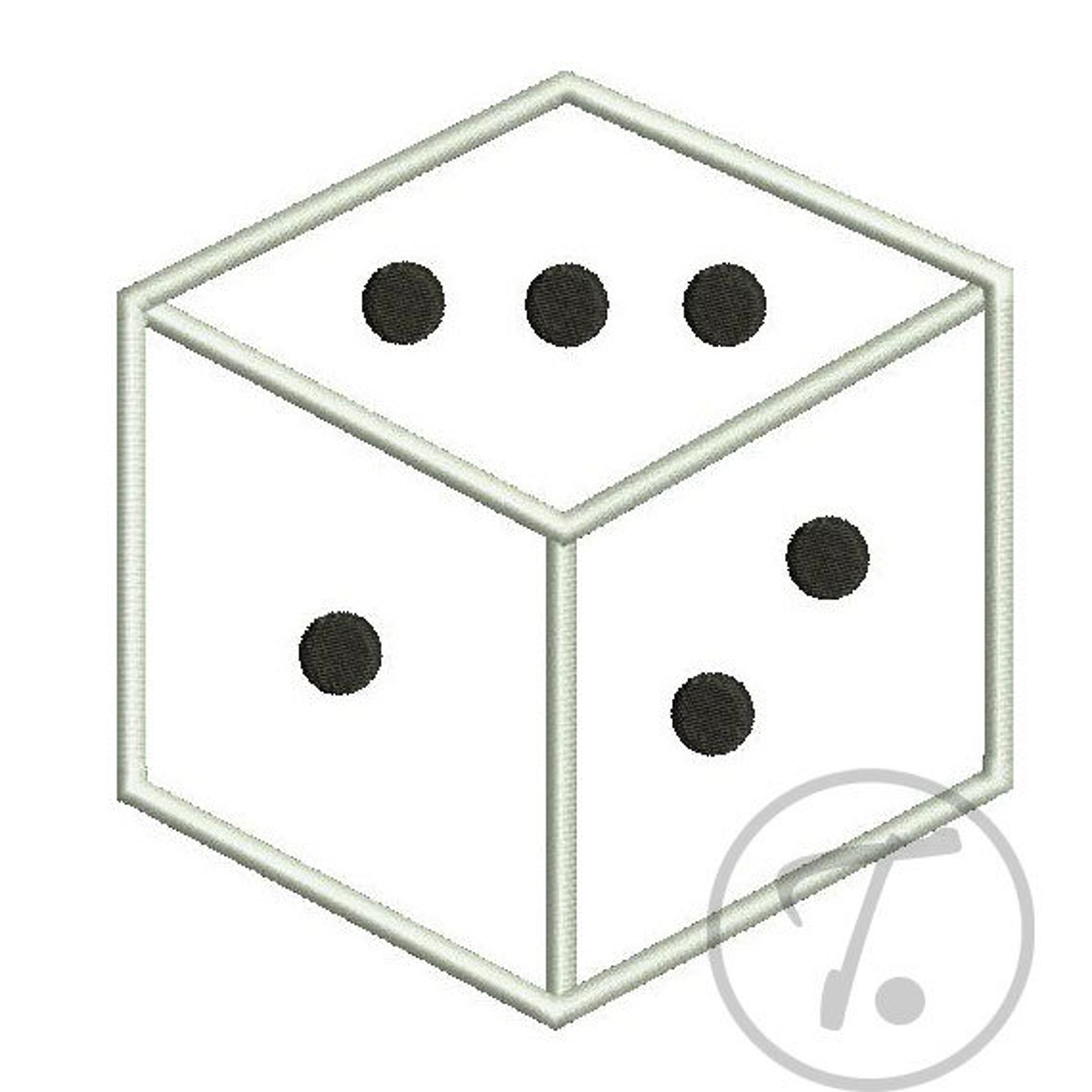 Dice for Yamb Applique for dice for yamb My Game. Coaster Etsy