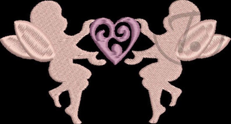 Angels embroidery design Clothes embroidery. Application for pregnant. Design for the blessed. For believers Machine embroidery. Pattern image 2