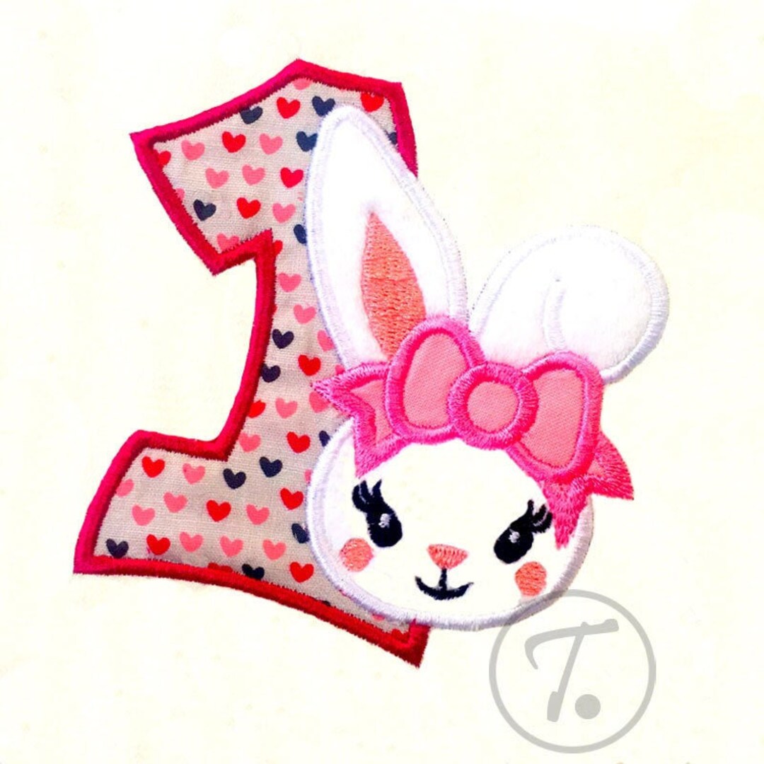 Applique Design for Kids in 3 Size. Easy Applique. First Etsy