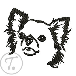 Chihuahua dog embroidery. Chihuahua dogs design. 4 sizes. Pets. House small dog. Dog applique design. Machine Embroidery Digital Pattern