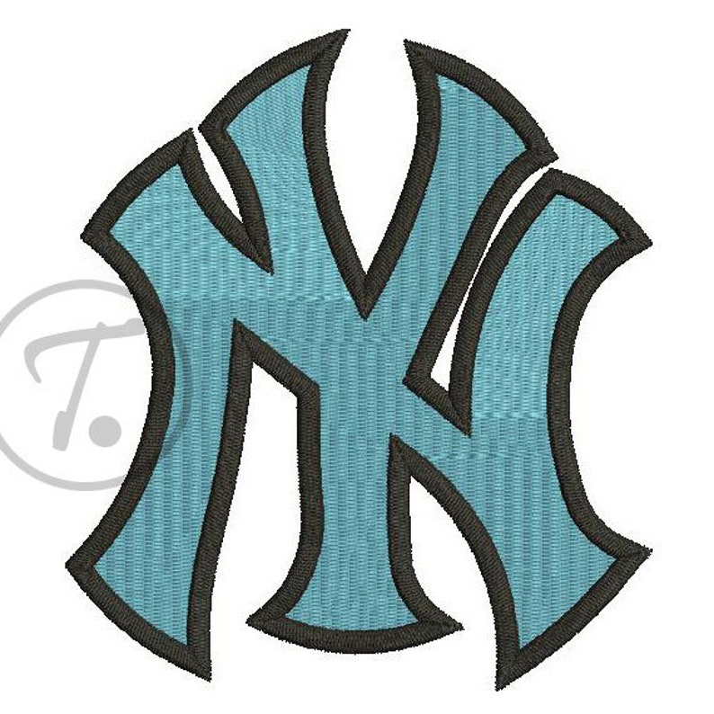 Sports Logo embroidery Instant download New York Yankees sport logo Baseball sport logo Machine Embroidery Pattern Sports embroidery