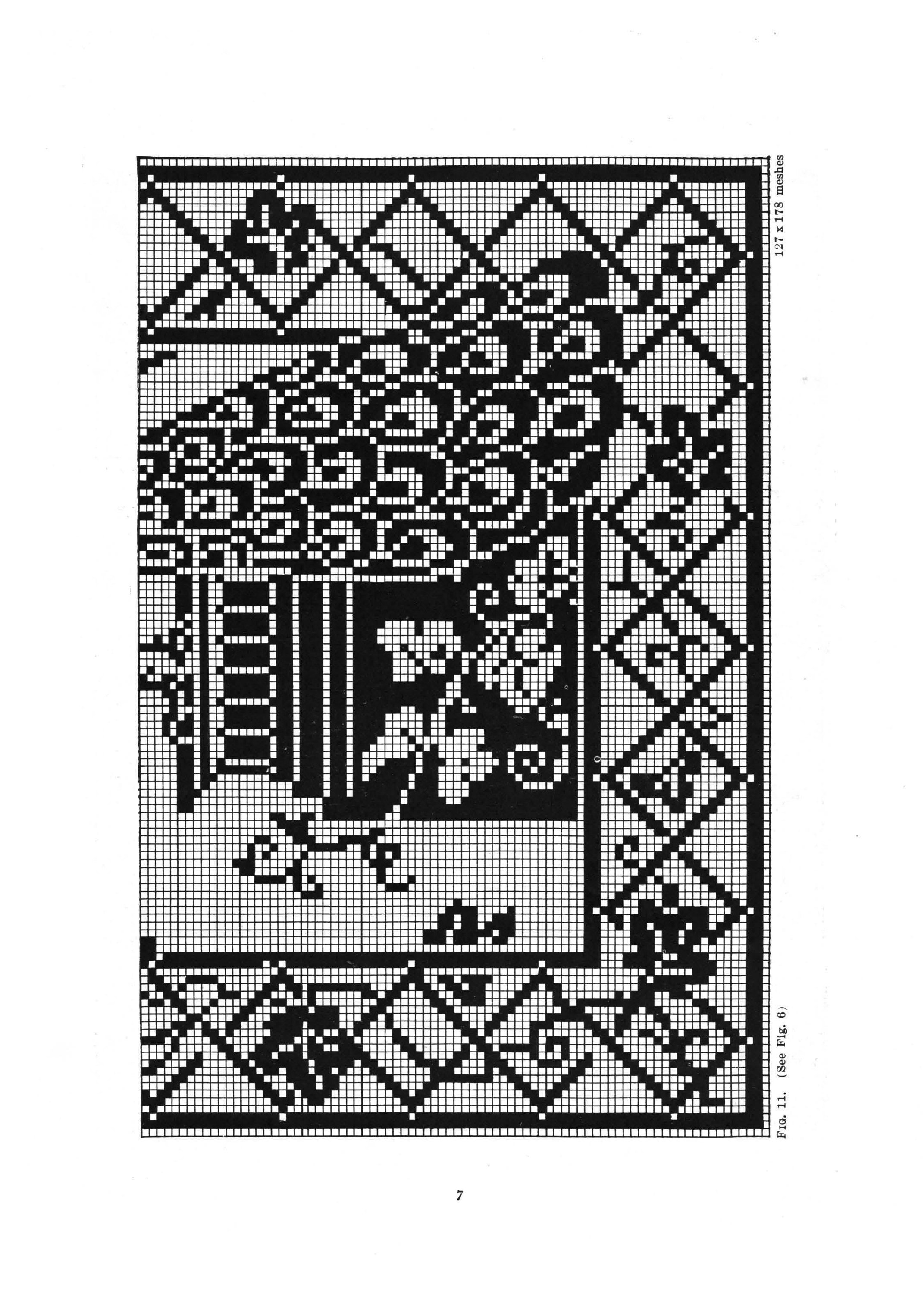 Priscilla Filet Crochet Lace Book No. 2 1915 by Mrs. F.W. Kettelle PDF
