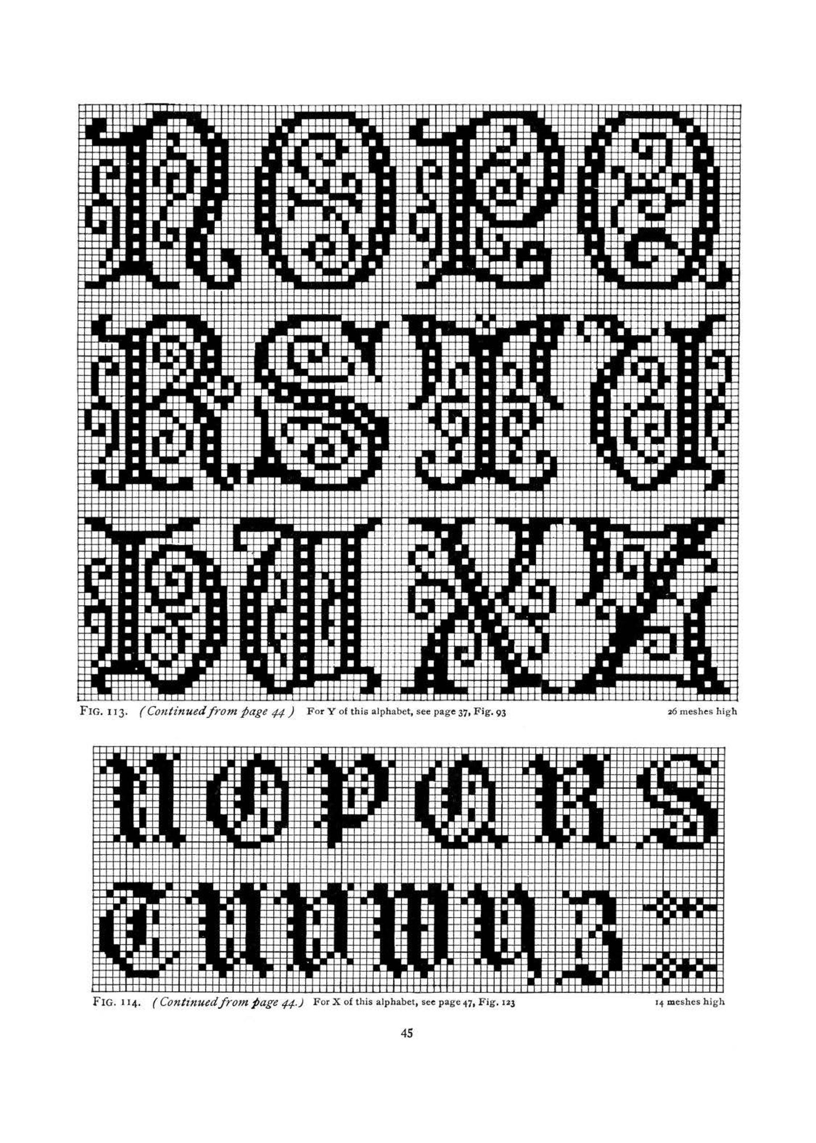 Priscilla Filet Crochet Lace Book 1911 by Belle Robinson PDF ebook