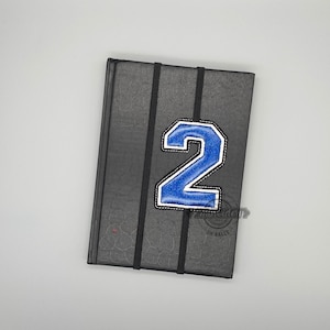 Number 2 ONLY-Numbers Band Cup Hair Book–ITH Sports Machine Embroidery Design