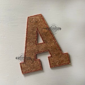 LETTER A - 4&quot; Giant Letters - ITH Sports Machine Embroidery Design