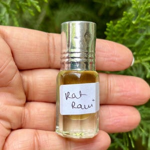 Naturlig 3 ml Raat Ki Rani, Nattblommande Jasmin ATTAR/ITTAR Parfymolja Hinduiska Rituella Puja Gudar och Gudinnor Fri frakt