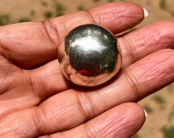 999 Pure Silver Handmade Ball, Temple Pooja, 25mm (80 gms)