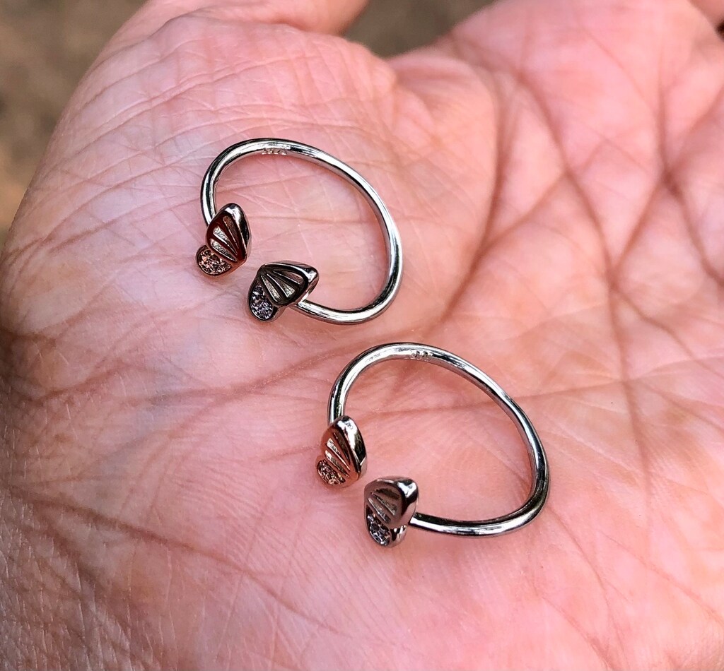 2 Anelli Aperti Per Dita Dei Piedi In Argento Sterling 925 - Minimalisti 2 E 3 File - Regolabili - Gioiello Estivo Da Spiaggia Donna