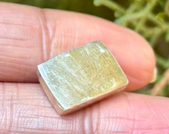 999 Pure Silver Handmade Silver Brick, Chandi ki Int Eent, 5 gram approx, Temple Pooja, Astrological Remedy, Lal Kitaab Remedy
