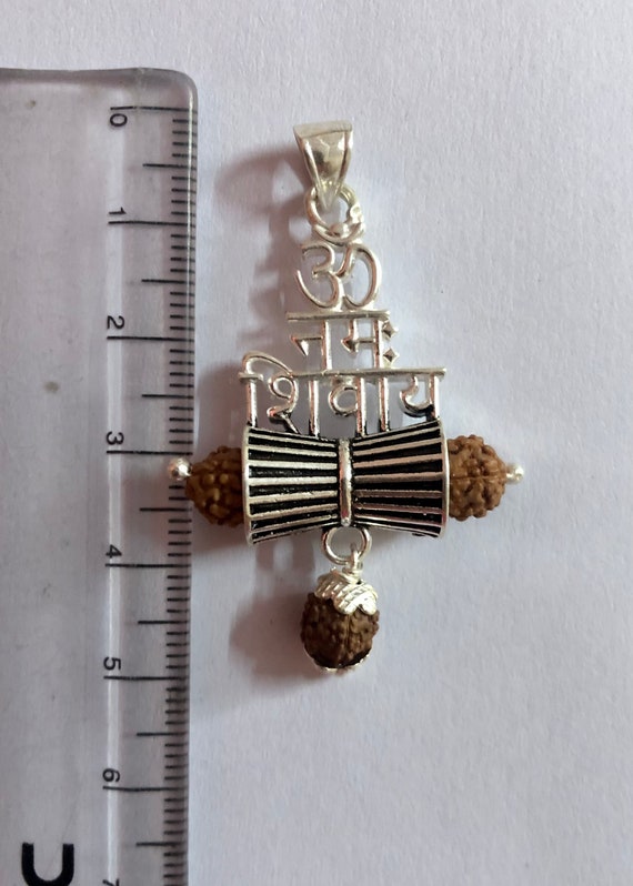 5 Mukhi Rudraksha Silver Pendant – Lab Certified Spiritual Locket For Daily Wear