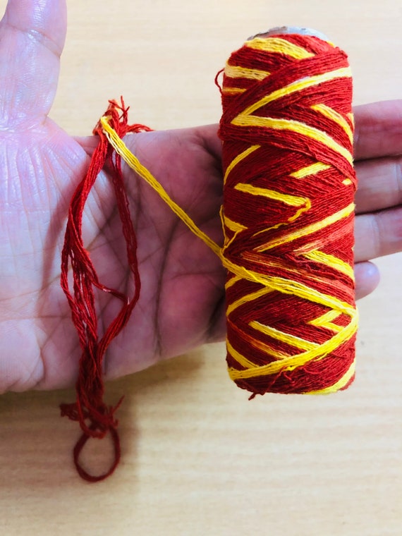 Buy SHIVDEV CRAFT SHIVDEB CRAFT Mauli Silk Thread Kalawa Pooja Dhaga  Bracelet For (Men & Women) Raksha Sutra Decorative Handmade Moli Mahakal  Dhaaga Hand Band (Red & Yellow Set of 5) at