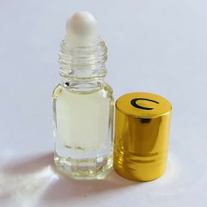 Natural 3ml Chandan Sandalwood ATTAR/ ITTAR Perfume Oil Hindu Ritual Puja Gods and Goddesses Free Ship