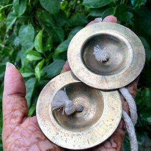 Brass Manjeera - Indian Finger Cymbals For Kirtan Nigeria | Ubuy