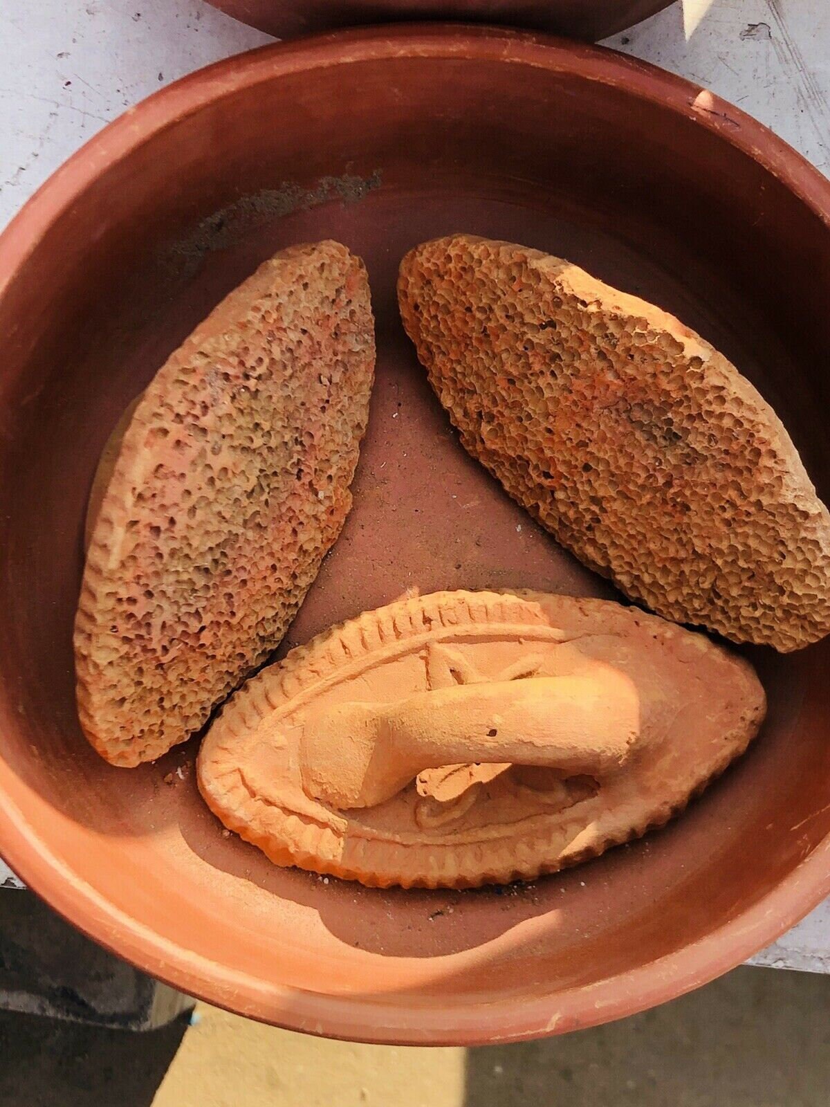 1 PC Natural Clay Foot Scrubber Massager Callus Dead Skin Etsy UK