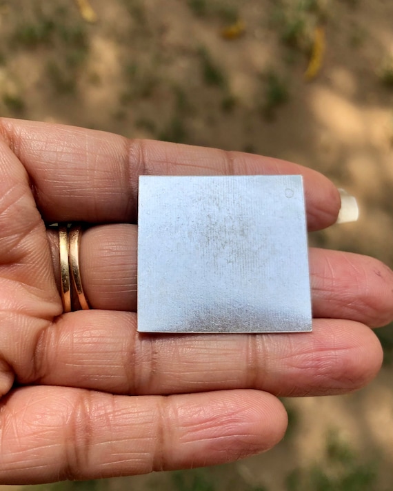 999 Pure Silver Square Sheet, Astrological Remedy, Temple Pooja 4 gram