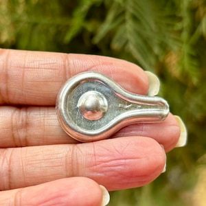 999 Silver Hindu Religious Shivling, Shiv Lingam, Small Size, Temple Pooja Hindu Religion
