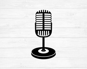 Download Microphone Svg Etsy