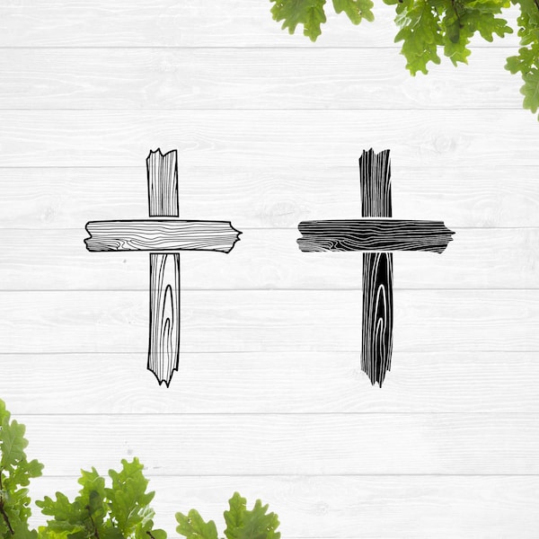 Wooden cross svg, decorative cross svg, old cross svg, Distressed cross svg