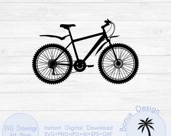 Bicycle svg, Racing bike svg, Cycle svg, Cycling svg, Road bike svg, Mountain bike svg