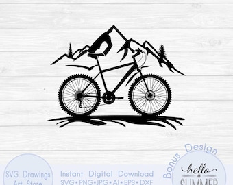 Mountain bike svg, Bicicletta svg, Bici da corsa svg, Ciclismo svg, Cime delle montagne svg, Ciclismo svg, Bici da strada svg