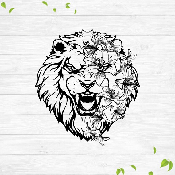 SVG Lion Face Png Lion Head Svg Lion Face Svg Lion Mandala - Etsy