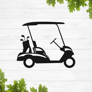 Wózek golfowy svg