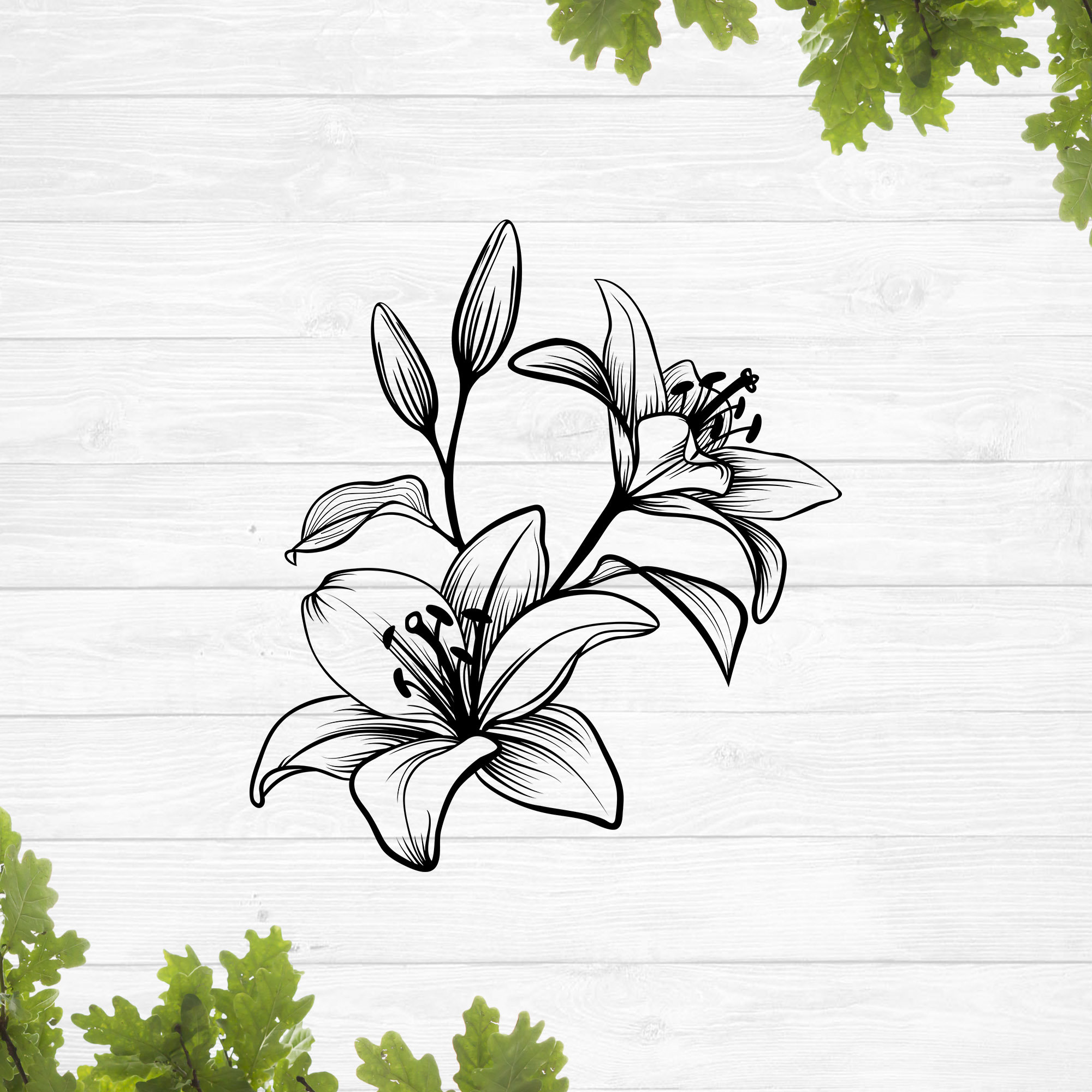 Calla Lily Flower SVG