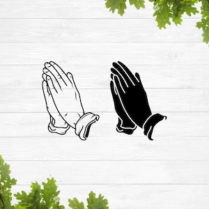 Praying hands svg, prayer hands svg, Religious svg