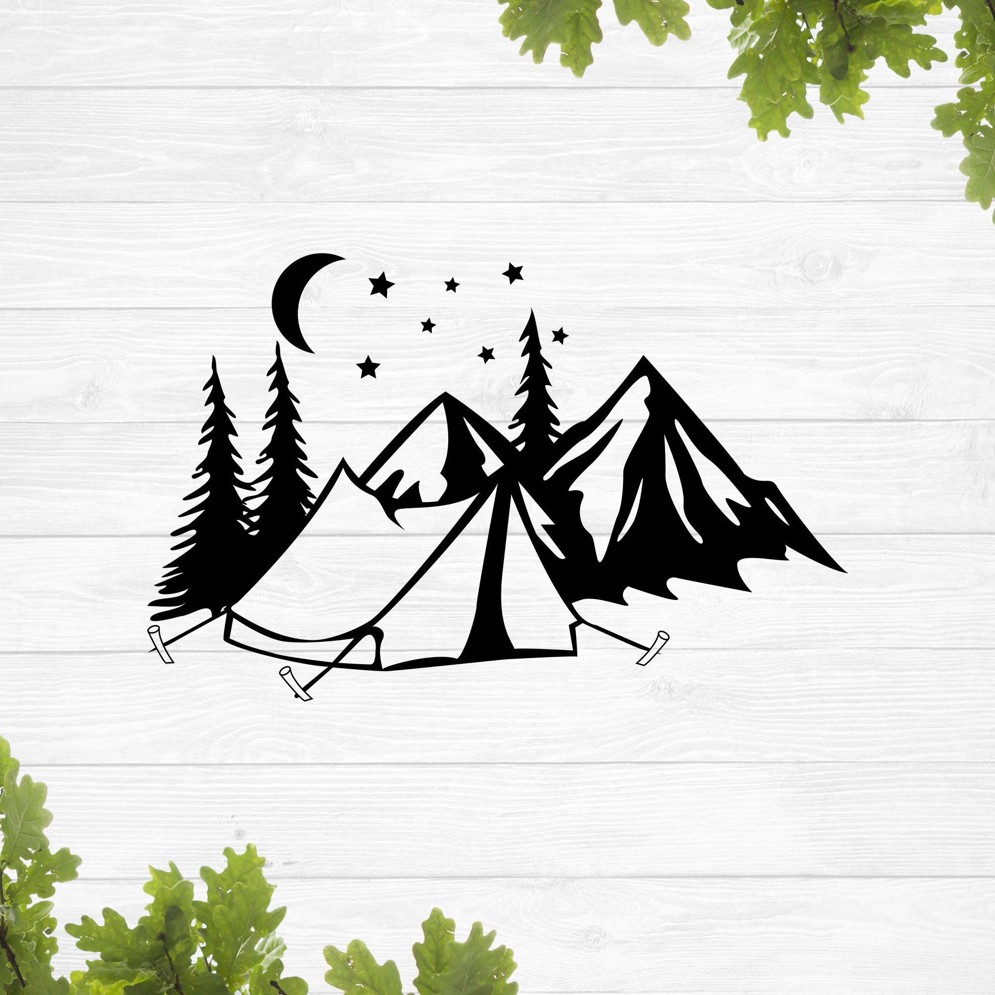 Camping Svg Png Eps Dxf Mountain Svg Funny Camping Svg Etsy