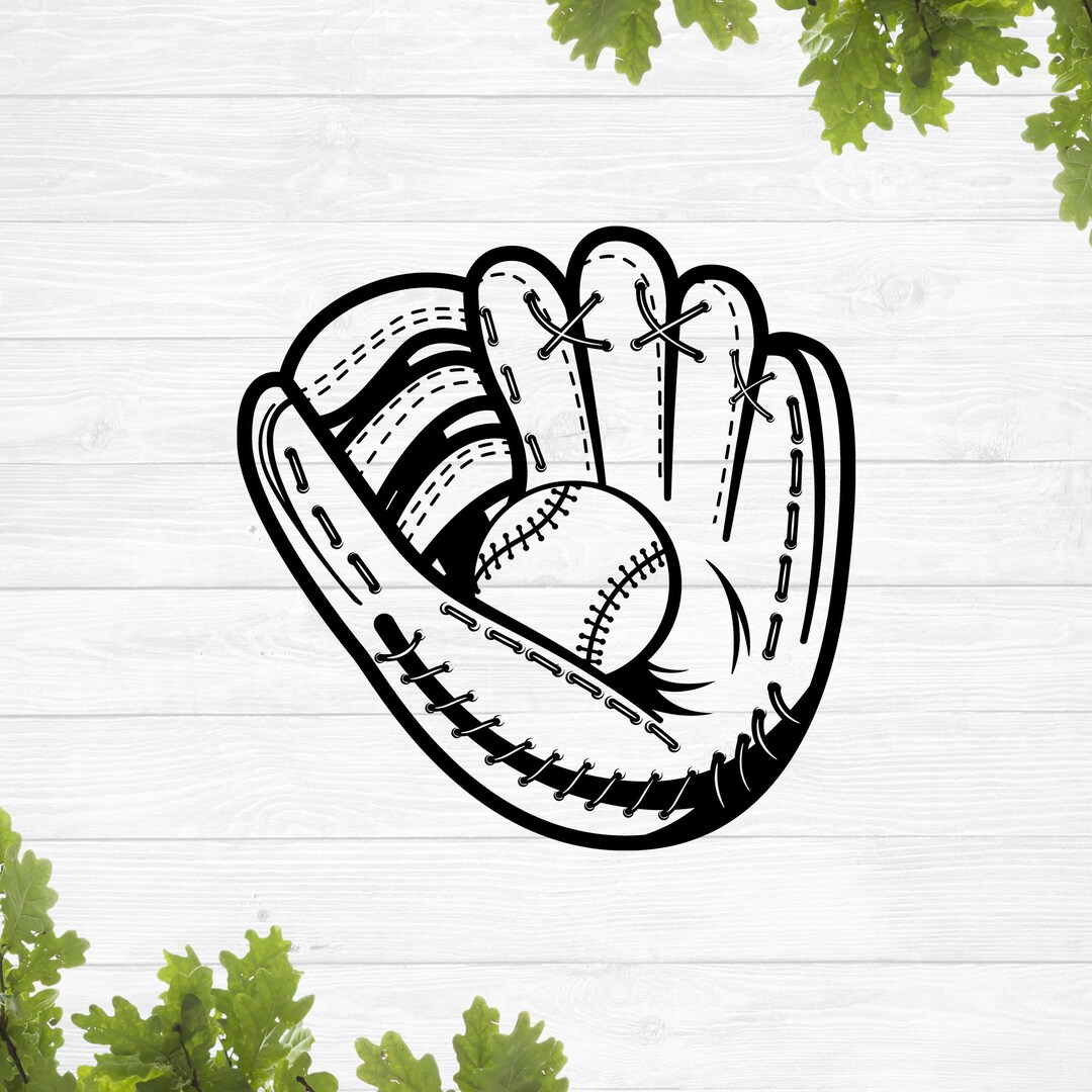 Baseball Mitt Svg Design Baseball Glove Svg Image Baseball Shirt Design