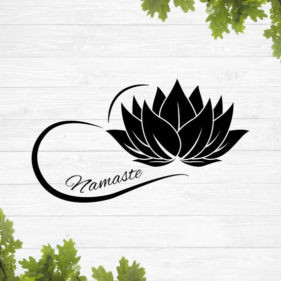 SVG, namaste mandala svg, lotus svg, lotus flower svg, lotus svgs, lotus eps, lotus vector, lotus flower clipart, vinyl stencil outline