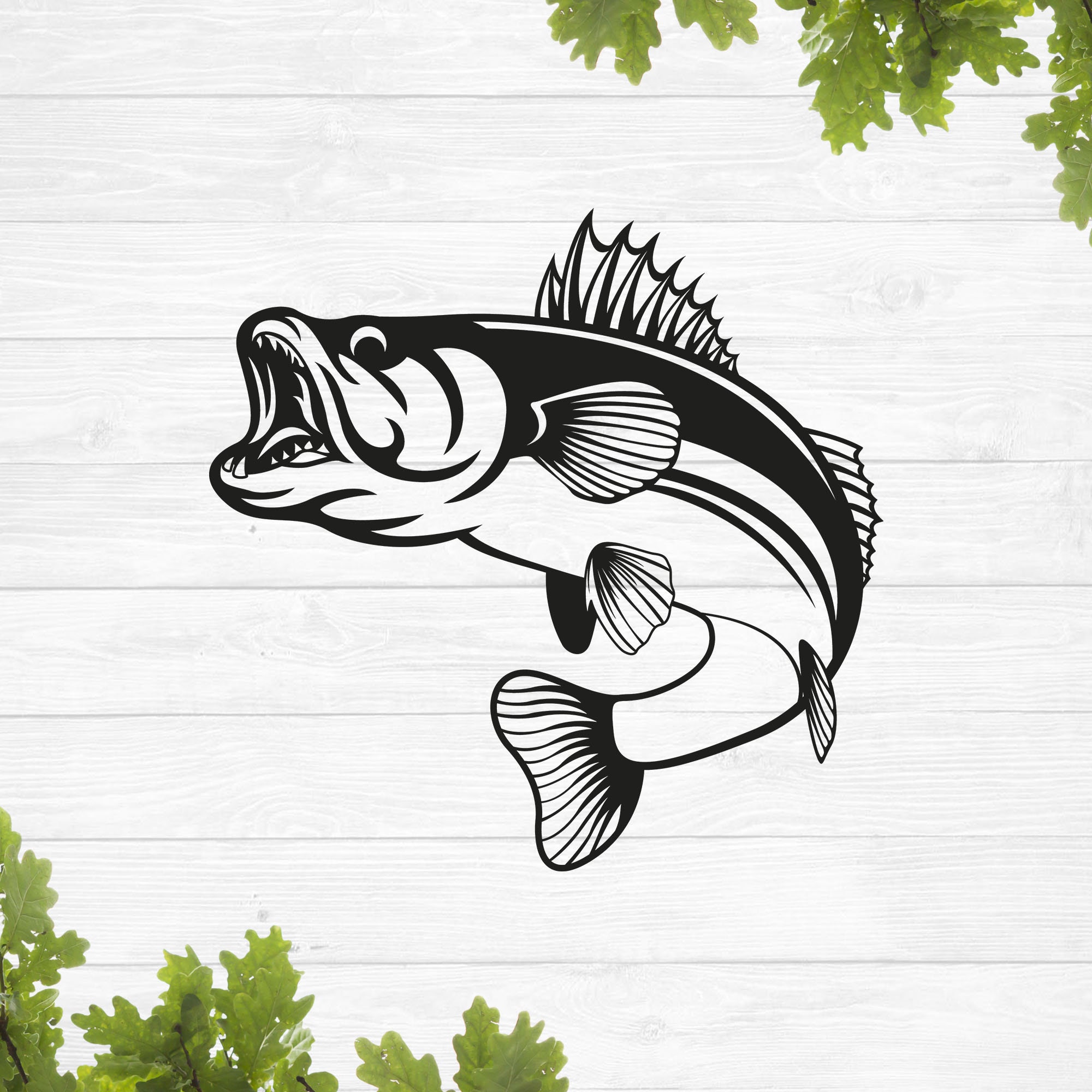 Walleye fish svg, fishing svgs, fish silhouette svg