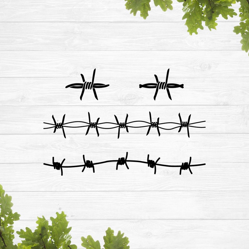 Barbed Wire Svg, Barb Wire Svg - Etsy Australia