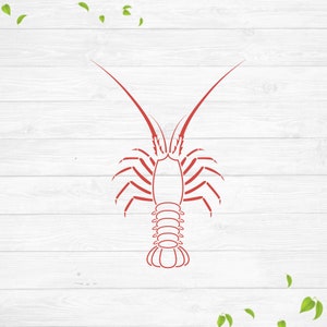 Crayfish Stencil -  Australia