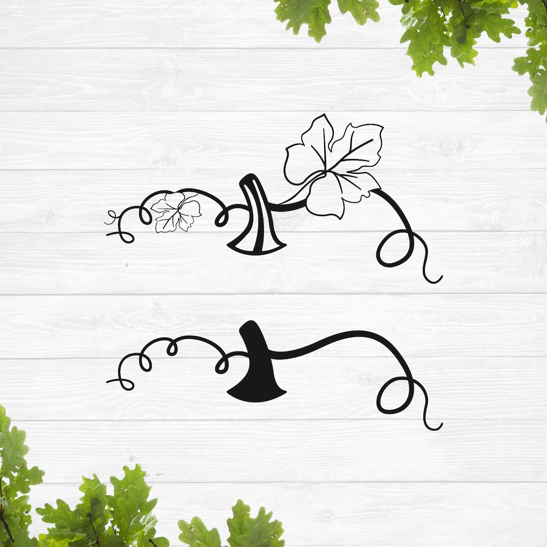 Pumpkin Stem Svg, Pumpkin Vine Svg - Etsy