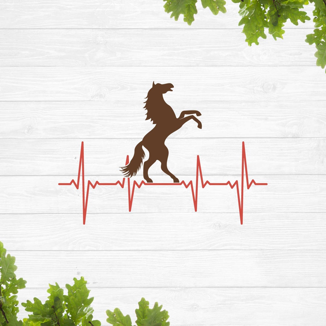 Maglietta Cavalli Vintage Heartbeat - Design Equestre Per Amanti Dei Cavalli - Foto 13