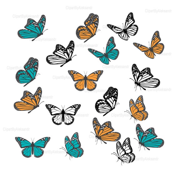 Free Free 70 Silhouette Monarch Butterfly Svg SVG PNG EPS DXF File