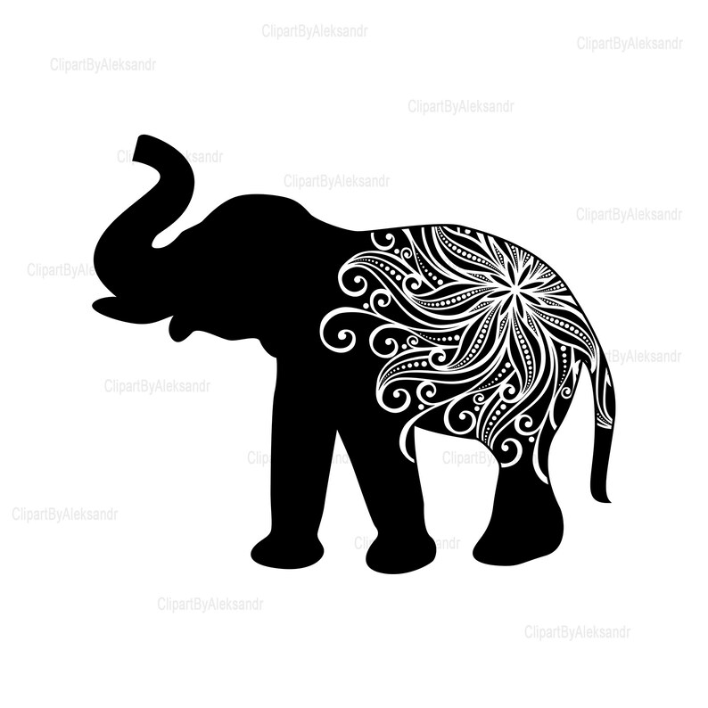 Download Mandala éléphant svg Elephant svg Alabama éléphant svg | Etsy
