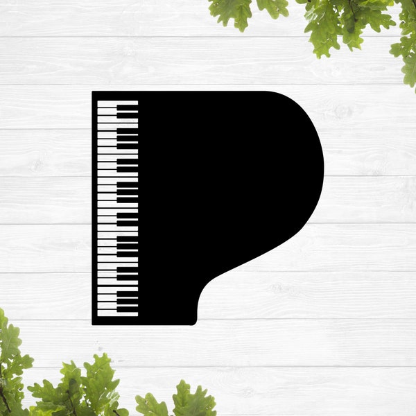 Simple  piano svg, piano keys svg, piano keyboard svg, piano key svg, vinyl stencil, cricut silhouette, cutting file