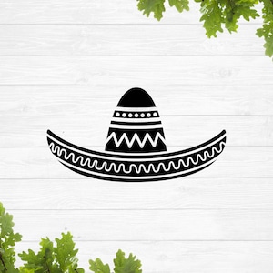 Sombrero hat svg, mexican hat svg, Cinco De Mayo svg, Mexico holiday svg