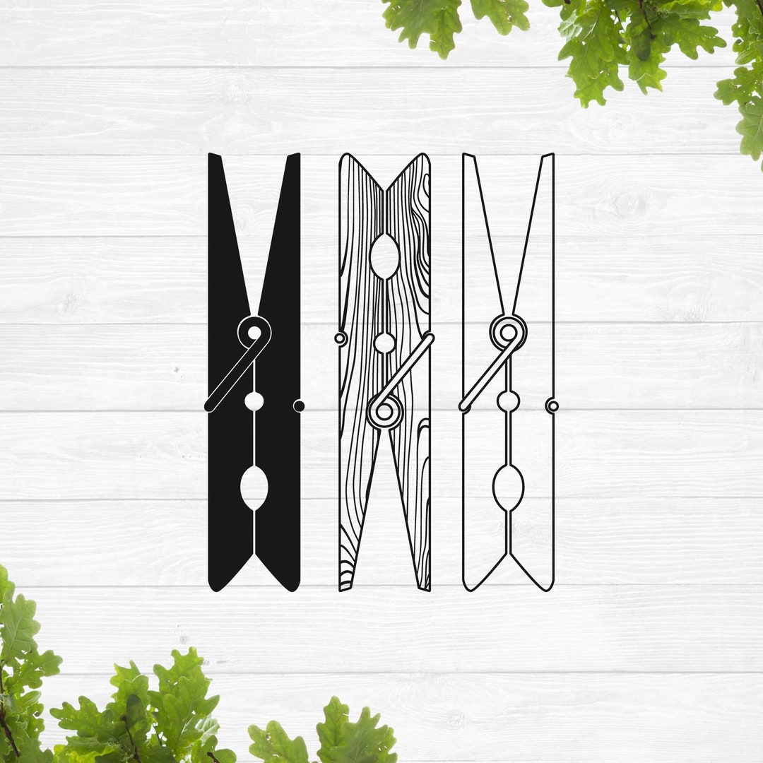 Clothes Pin Svg, Clothespin Svg, Clothes Peg Svg Etsy