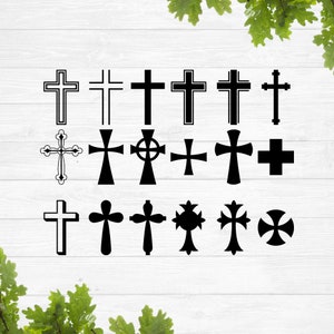 Cross svg, Cross outline svg, Thin cross svg, Baptism cross svg, Christian cross svg