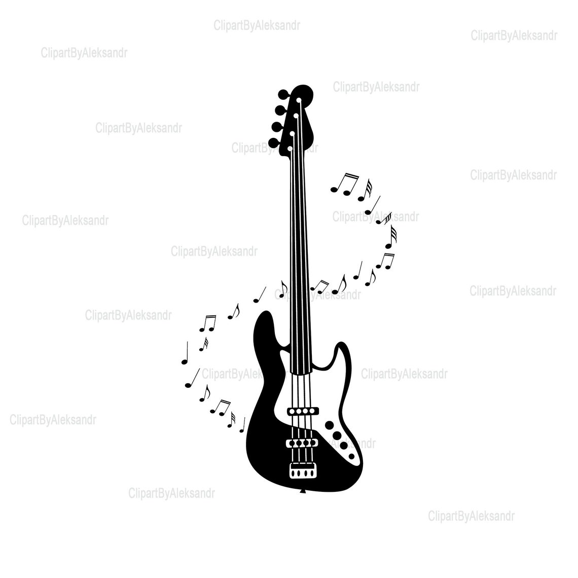 SVG Electric Guitar With Notes and Key Svg Guitar Silhouette Etsy SVG Electric Guitar With Notes and Key Svg Guitar Silhouette Etsy