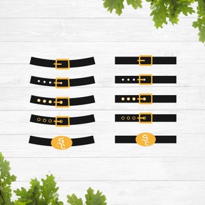 Santa Belt Buckle Svg, Christmas Clipart Svg, Elf Belt Svg - Etsy