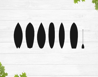 Tabla de surf svg, Surf svg, Tabla de surf simple svg, Tabla de surf de verano svg, Surf svg, Playa svg