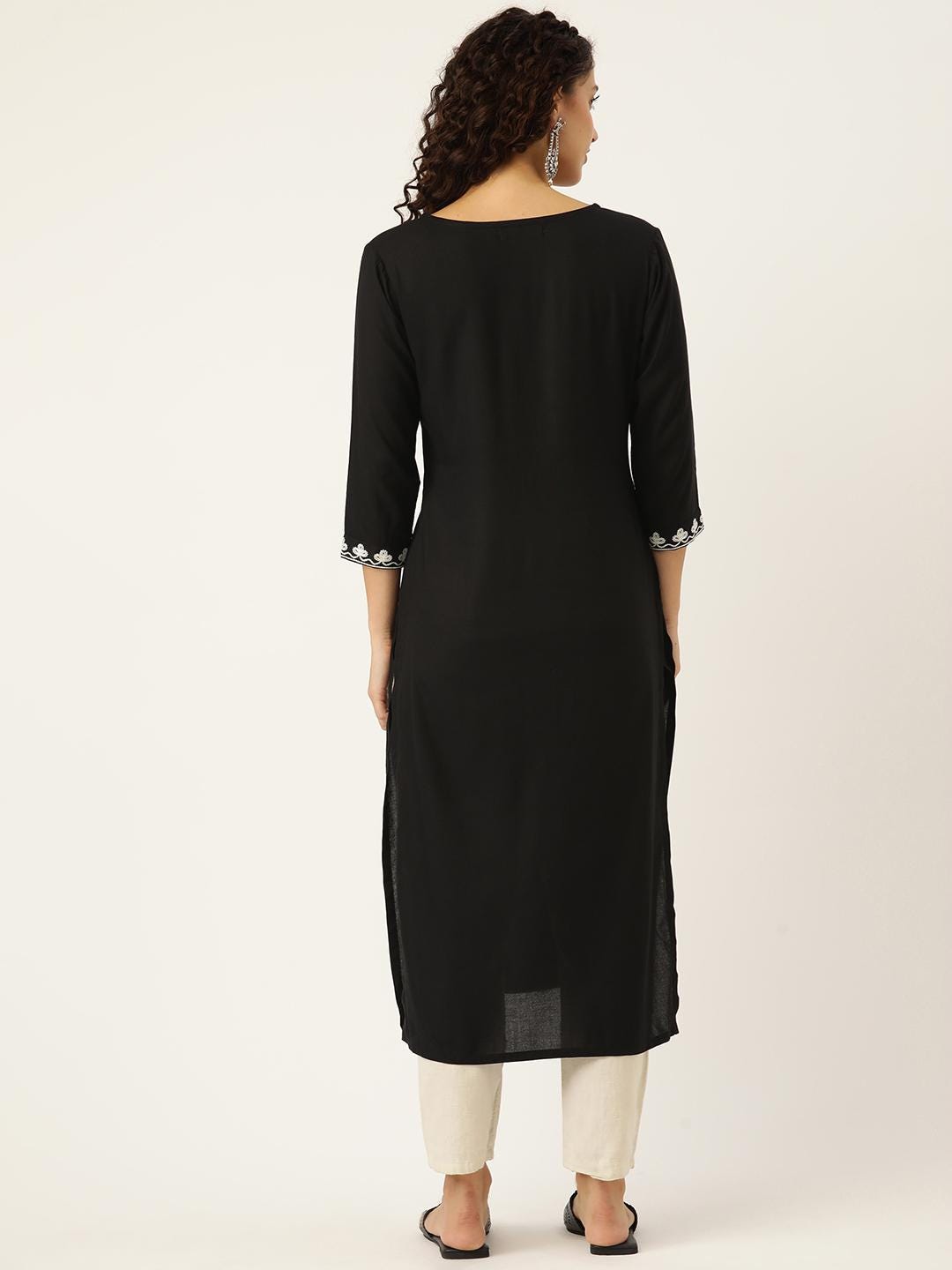 Black Traditional Kurta main image 0