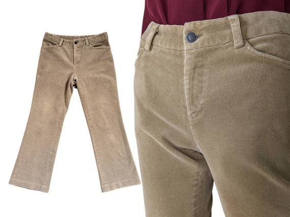 Vintage Tan Corduroy Pants Small Short / 1970s Levi's Low - Etsy